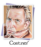 Costner portrait by Laurie McAdam